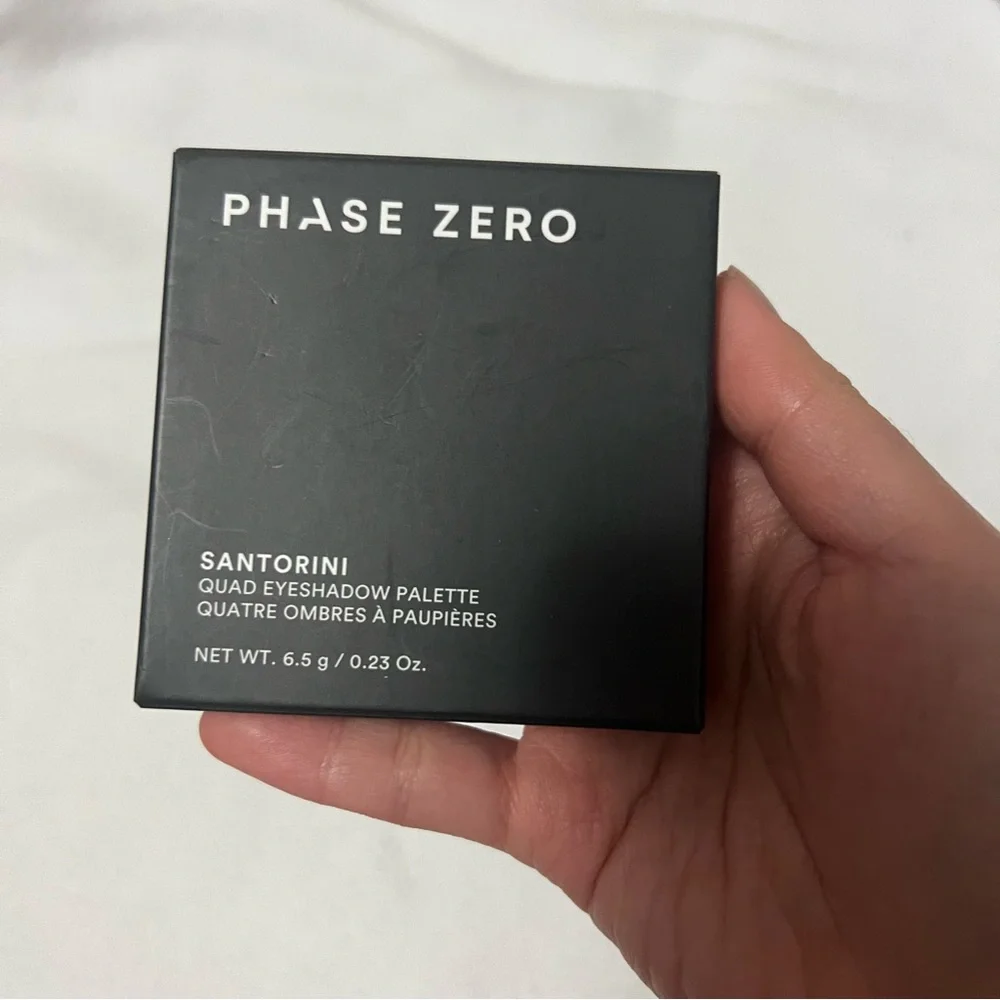 phase zero santorini quad eyeshadow Sep sale
